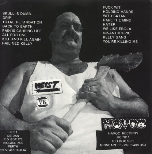 Heist Pain Is Causing Life - Purple Marble Vinyl 7" vinyl single (7 inch record / 45) US 64N07PA835638