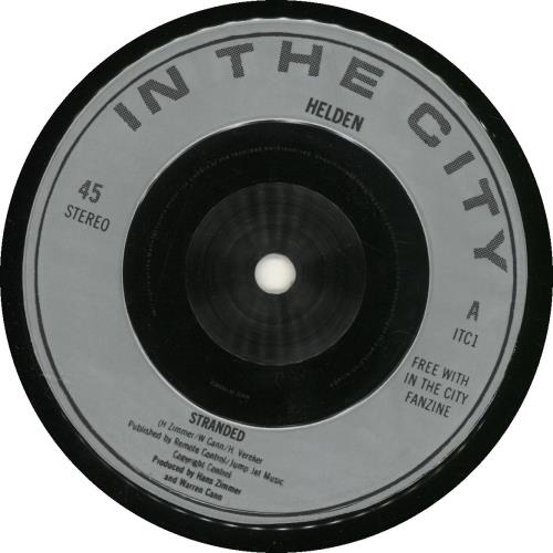 Helden Stranded 7" vinyl single (7 inch record / 45) UK HDN07ST689225