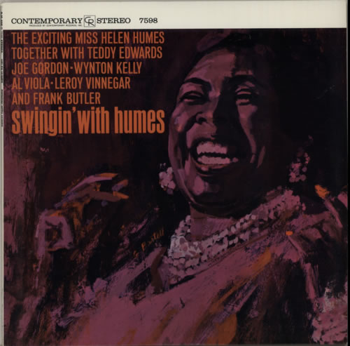 Helen Humes Swingin' With Humes vinyl LP album (LP record) US HEHLPSW620657