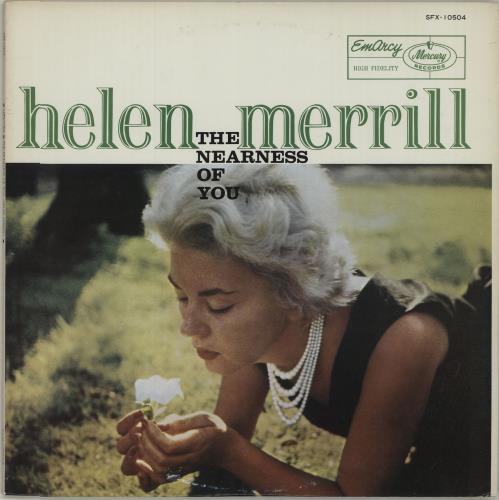 Helen Merrill The Nearness Of You vinyl LP album (LP record) Japanese HEMLPTH677503