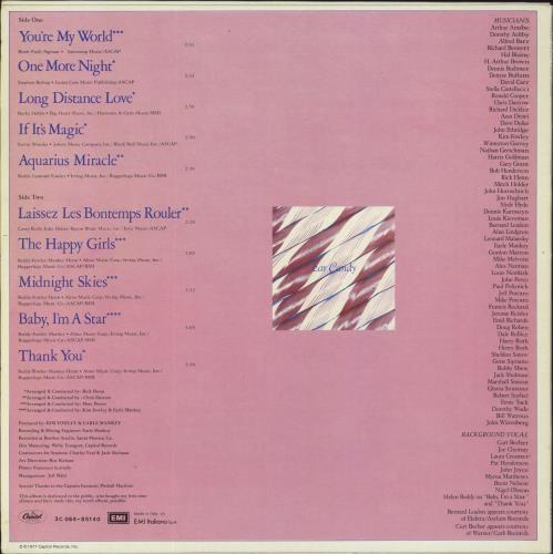 Helen Reddy Ear Candy - Yellow Vinyl vinyl LP album (LP record) Italian HRELPEA822171