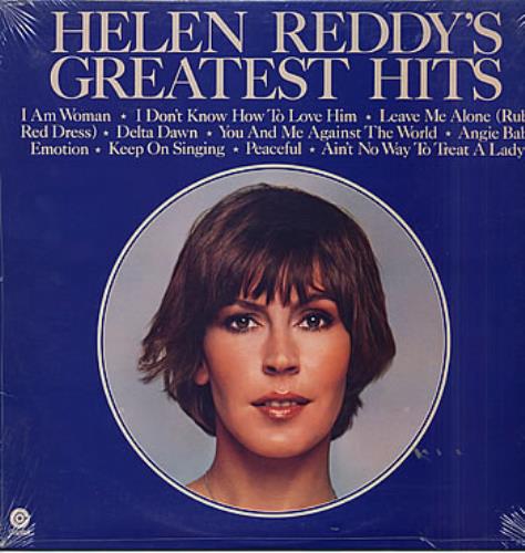 Helen Reddy Helen Reddy's Greatest Hits vinyl LP album (LP record) Israeli HRELPHE290451