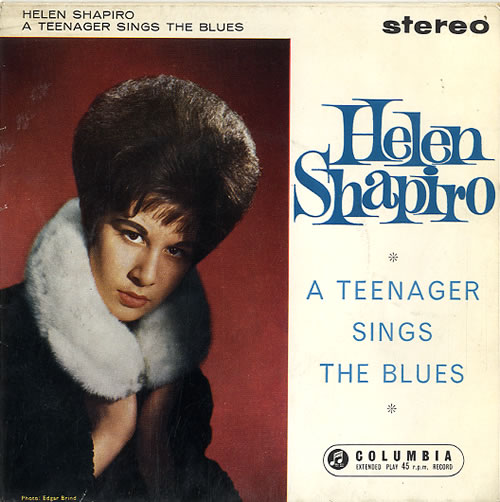 Helen Shapiro A Teenager Sings The Blues EP 7" vinyl single (7 inch record / 45) UK HES07AT613542