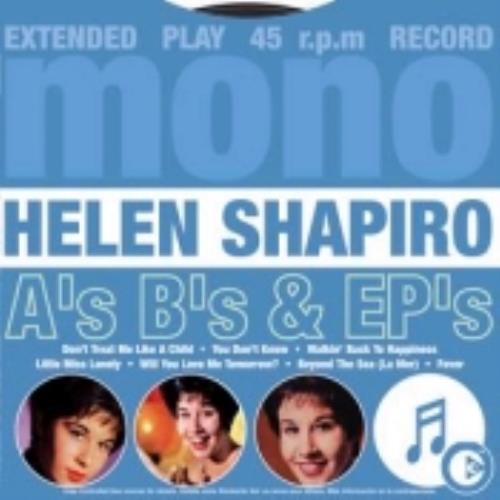 Helen Shapiro A's B's & EP's CD album (CDLP) UK HESCDAS245095