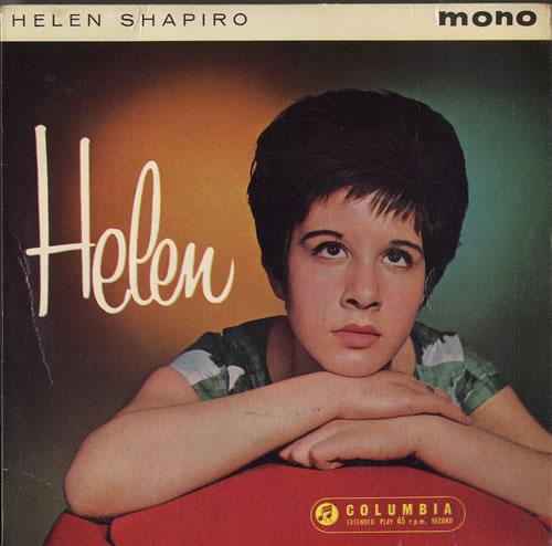 Helen Shapiro Helen - 'Crossed Arms' Sleeve 7" vinyl single (7 inch record / 45) UK HES07HE593882