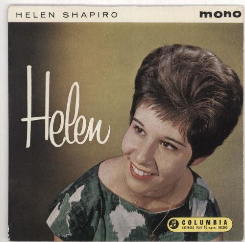 Helen Shapiro Helen - 'Smiling' Sleeve 7" vinyl single (7 inch record / 45) UK HES07HE375686