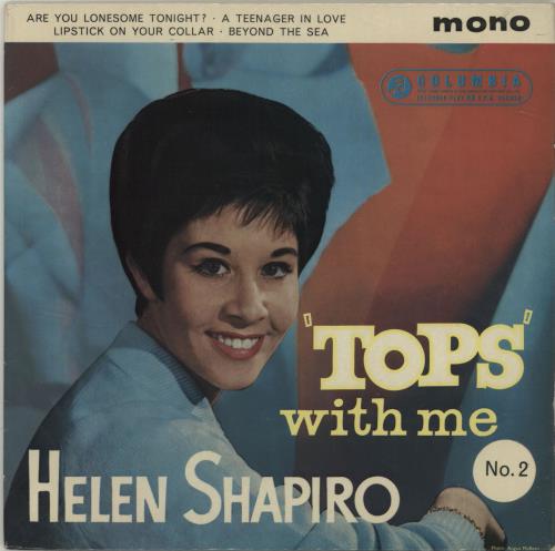 Helen Shapiro Tops With Me 7" vinyl single (7 inch record / 45) UK HES07TO688509