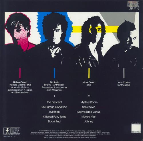 Helios Creed X-Rated Fairy Tales vinyl LP album (LP record) German HQQLPXR794201