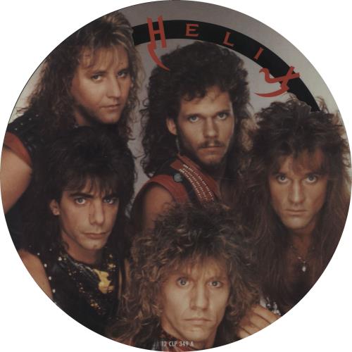 Helix Gimme Gimme Good Lovin' 12" vinyl picture disc (12 inch picture record) UK HLX2PGI242317