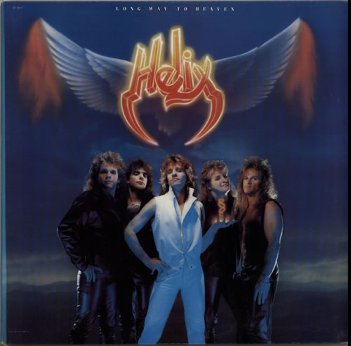 Helix Long Way To Heaven vinyl LP album (LP record) US HLXLPLO625333
