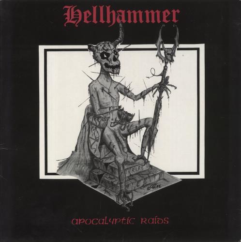 Hellhammer Apocalyptic Raids - 4th vinyl LP album (LP record) German 0EWLPAP860119