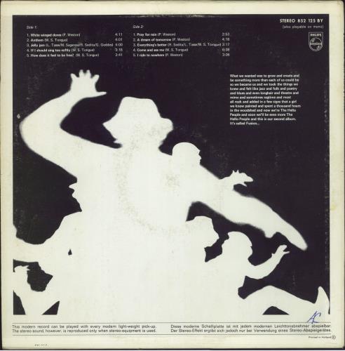 Hello People Fusion vinyl LP album (LP record) Dutch HLPLPFU810438