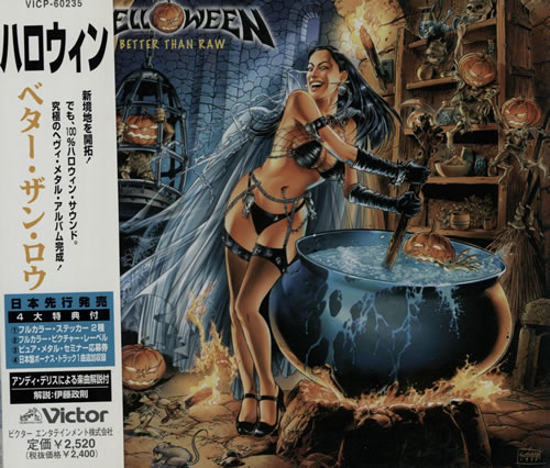 Helloween Better Than Raw CD album (CDLP) Japanese HLOCDBE571135