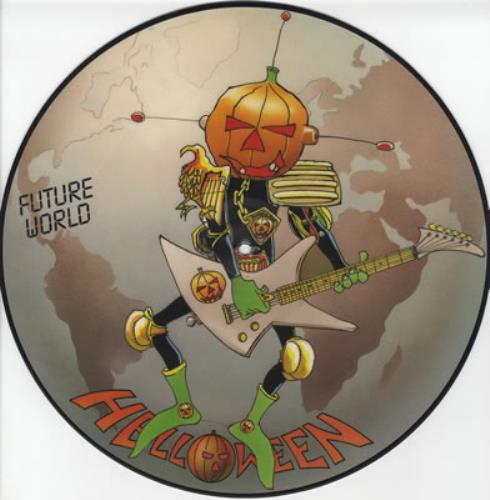 Helloween Future World 12" vinyl picture disc (12 inch picture record) German HLO2PFU106004