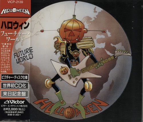 Helloween Future World CD single (CD5 / 5") Japanese HLOC5FU68920