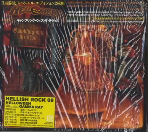 Helloween Gambling With The Devil 2 CD album set (Double CD) Japanese HLO2CGA577779