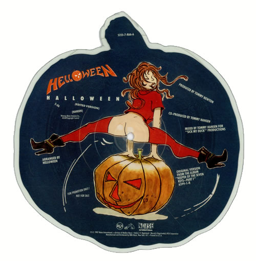 Helloween Halloween shaped picture disc (picture disc vinyl record) US HLOSHHA467638