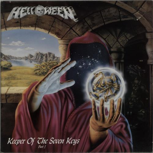 Helloween Keeper Of The Seven Keys Part I & II 2-LP vinyl record set (Double LP Album) German HLO2LKE653859