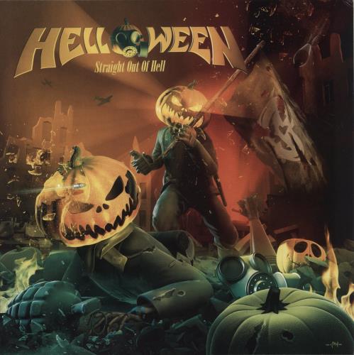 Helloween Straight Out Of Hell 2-LP vinyl record set (Double LP Album) German HLO2LST883014