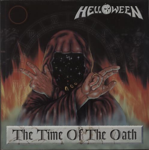 Helloween The Time Of The Oath vinyl LP album (LP record) UK HLOLPTH672219