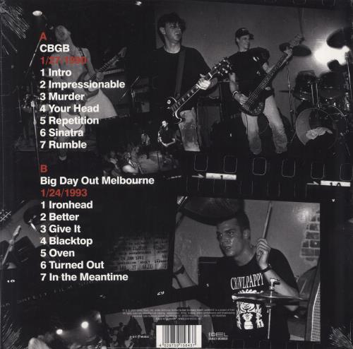 Helmet Live And Rare - Sealed vinyl LP album (LP record) UK HLMLPLI792606