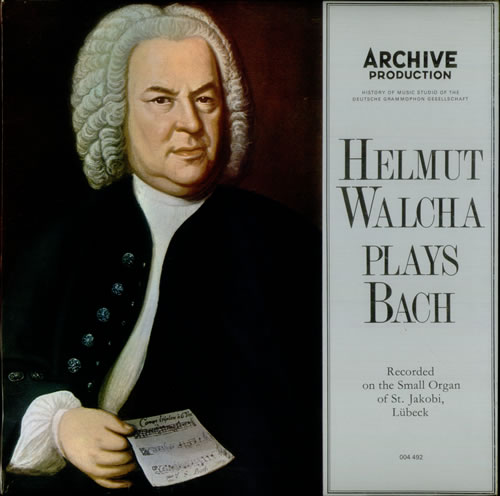 Helmut Walcha Helmut Walcha Plays Bach vinyl LP album (LP record) UK IY7LPHE538807
