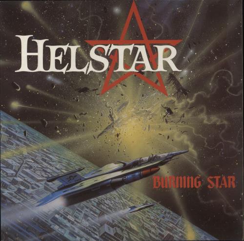 Helstar Burning Star vinyl LP album (LP record) UK I8LLPBU674389
