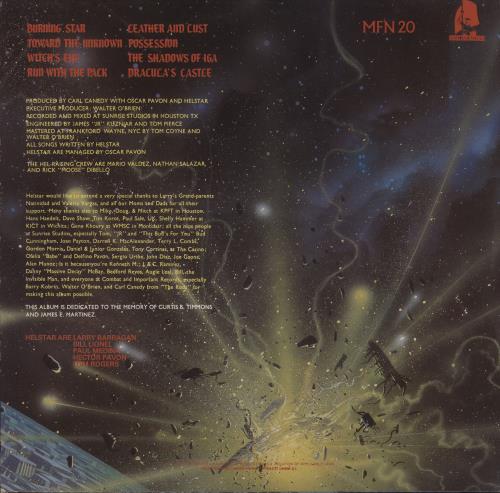 Helstar Burning Star vinyl LP album (LP record) UK I8LLPBU674389