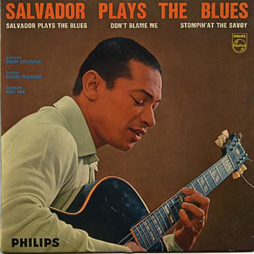 Henri Salvador Salvador Plays The Blues EP 7" vinyl single (7 inch record / 45) French HNS07SA308728