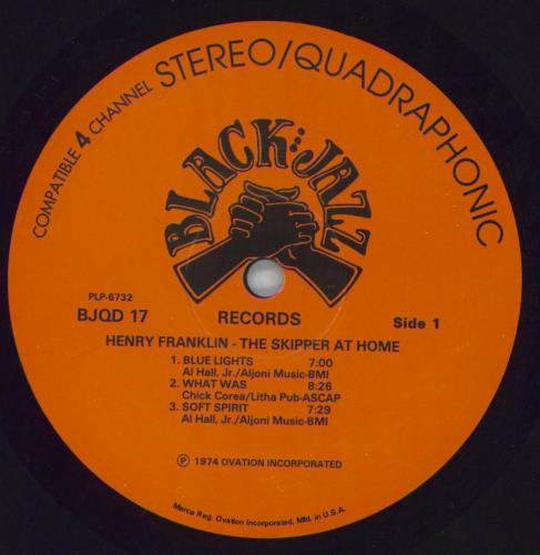 Henry Franklin The Skipper At Home - Quad vinyl LP album (LP record) Japanese 6GULPTH819330