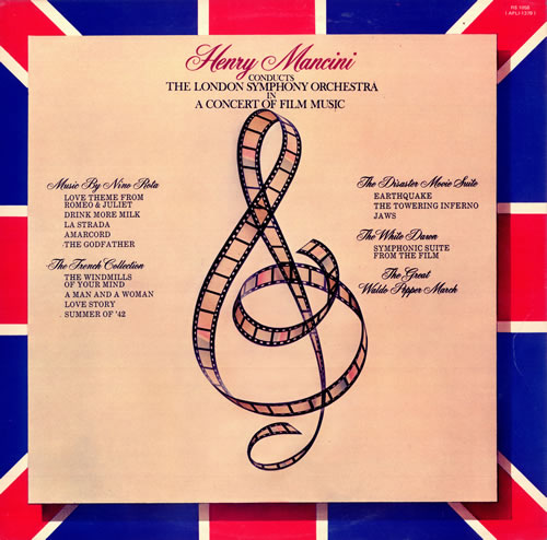 Henry Mancini A Concert Of Film Music vinyl LP album (LP record) UK MNCLPAC490188
