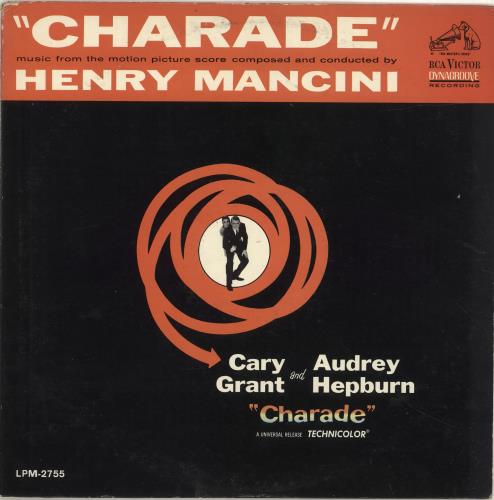 Henry Mancini Charade + Sheet Music vinyl LP album (LP record) US MNCLPCH691242