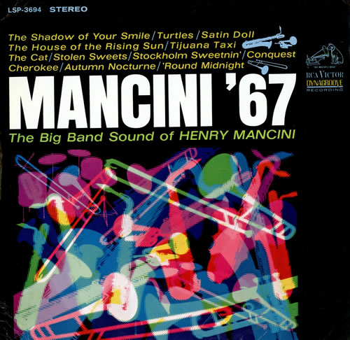 Henry Mancini Mancini '67 vinyl LP album (LP record) US MNCLPMA361747