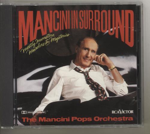Henry Mancini Mancini In Surround - Mostly Monsters, Murders & Mysteries CD album (CDLP) UK MNCCDMA729992