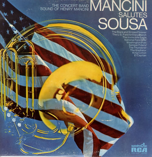 Henry Mancini Mancini Salutes Sousa vinyl LP album (LP record) US MNCLPMA563014