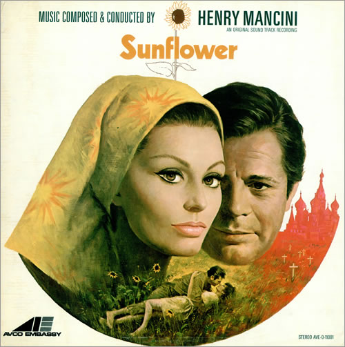 Henry Mancini Sunflower Soundtrack vinyl LP album (LP record) US MNCLPSU475644