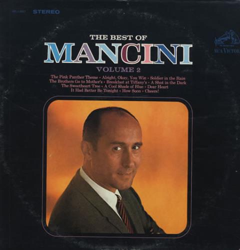 Henry Mancini The Best Of Mancini Volume 2 vinyl LP album (LP record) US MNCLPTH364095