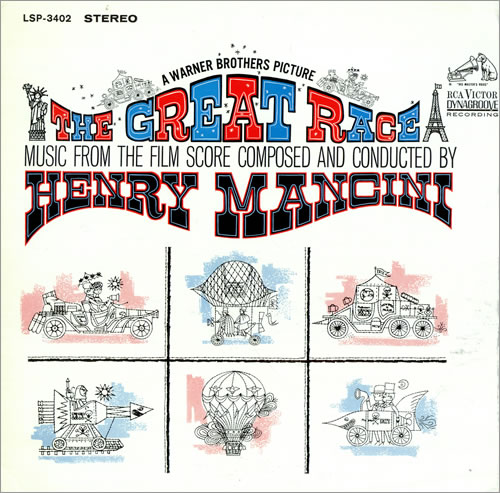 Henry Mancini The Great Race Soundtrack vinyl LP album (LP record) US MNCLPTH476263