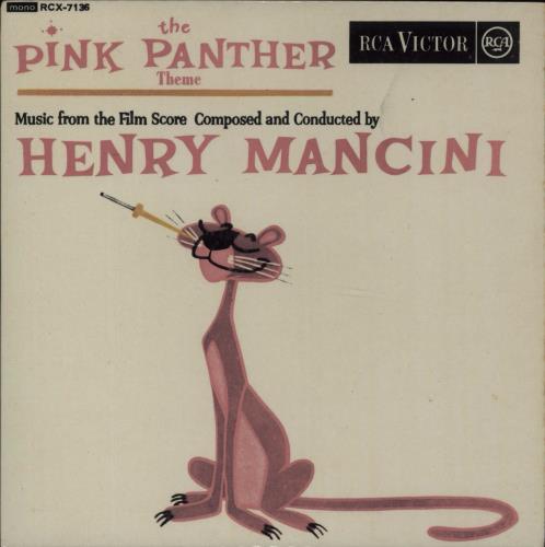 Henry Mancini The Pink Panther Theme EP 7" vinyl single (7 inch record / 45) UK MNC07TH301877