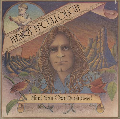 Henry McCullough Mind Your Own Business! vinyl LP album (LP record) UK HKPLPMI773802