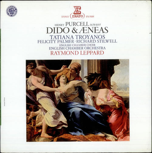 Henry Purcell Dido & Aeneas vinyl LP album (LP record) French PZ5LPDI528451