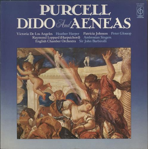 Henry Purcell Dido & Aeneas vinyl LP album (LP record) UK PZ5LPDI766306
