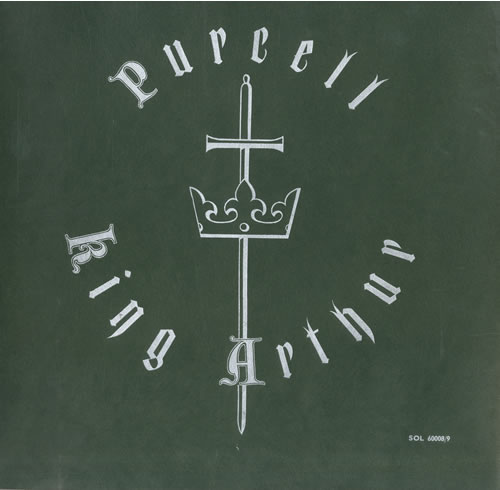 Henry Purcell King Arthur 2-LP vinyl record set (Double LP Album) UK PZ52LKI560263