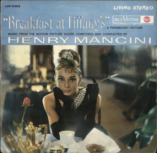 Henry Mancini Breakfast At Tiffany's vinyl LP album (LP record) German MNCLPBR766675