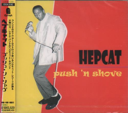 Hepcat Push 'n Shove CD album (CDLP) Japanese IFPCDPU648992