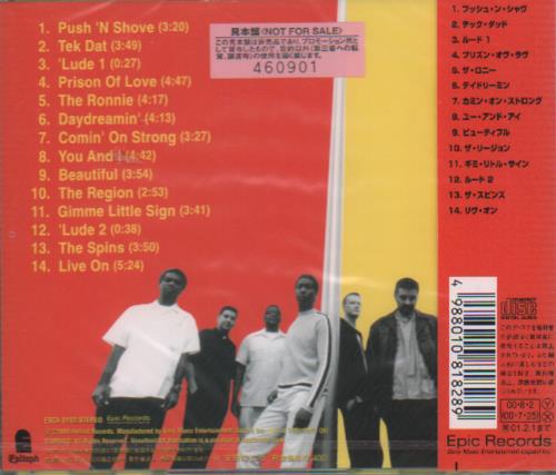 Hepcat Push 'n Shove CD album (CDLP) Japanese IFPCDPU648992