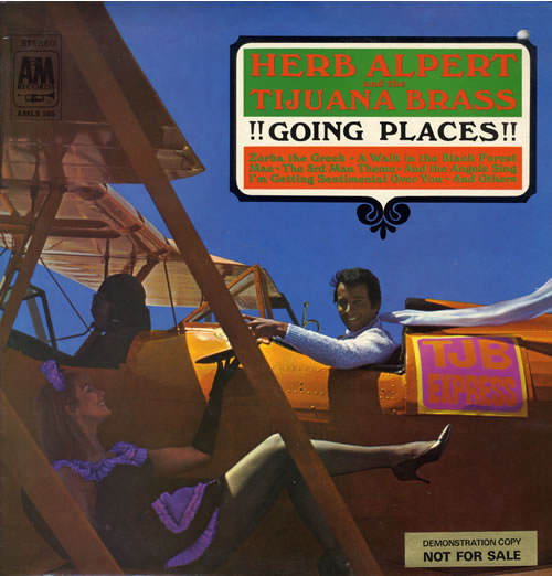 Herb Alpert Going Places vinyl LP album (LP record) UK HBALPGO252074