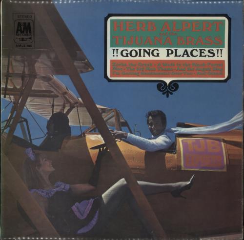 Herb Alpert Going Places vinyl LP album (LP record) UK HBALPGO870313