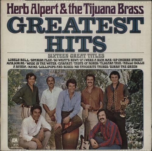 Herb Alpert Greatest Hits vinyl LP album (LP record) UK HBALPGR629656