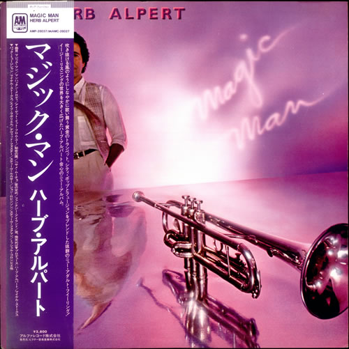 Herb Alpert Magic Man vinyl LP album (LP record) Japanese HBALPMA526190
